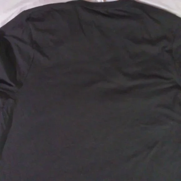 Women's 2xl V- neck Space cadet Bella Canvas Black Shirt - Picture 5 of 5